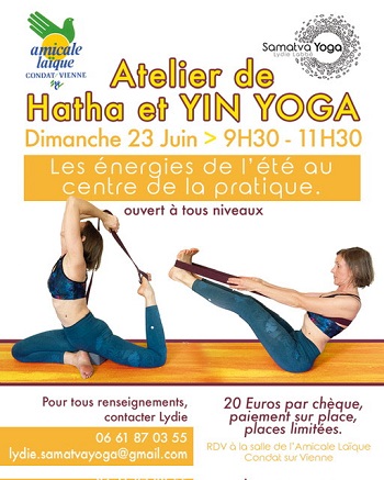 ATELIER YOGA avec LYDIE